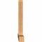 Ekena Millwork Eugene Smooth Timber Gable Bracket, Western Red Cedar, 108"W x 49"H x 5 1/2"D x 5 1/2"F, 11/12 Pitch GBW108X49X0606EUG00SWR - alternate 5